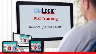 PLC Training Remote IOs via EXRC1  UniLogic for UniStream by Unitronics [upl. by Lepper]