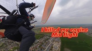 What happens if your Paramotor engine fails [upl. by Notyalc]