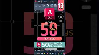 AutoCAD Tips 13 Quick AutoCAD Trick Perfect Text Size Every Time Shorts KHALIDMAHMUD [upl. by Amsirac]