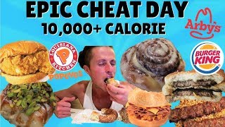 10000 CALORIE CHEAT DAY I CINNAMON ROLLS I AMERICAN FAST FOOD IN ISTANBUL [upl. by Matthews]