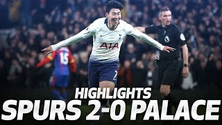 HEUNGMIN SON SCORES FIRST PREMIER LEAGUE GOAL AT NEW STADIUM  HIGHLIGHTS  Spurs 20 Palace [upl. by Annor860]