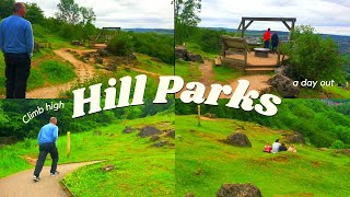 Hilltop Parks at Heights of Abraham are Popular to Climbers and Walkers Derbyshire UK [upl. by Haem232]