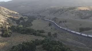 F8 From Cable Cam Tehachapi Live Train Cams Drone [upl. by Defant720]