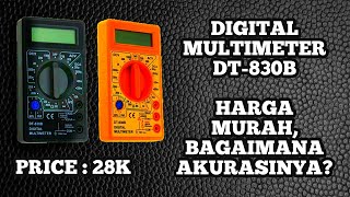 Review Digital Multimeter DT 830B [upl. by Viehmann]