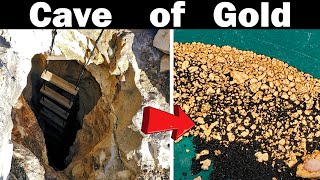 How Much Placer Gold Can You Find in Caves and Drift Mines [upl. by Babette]