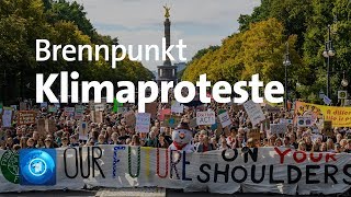 Brennpunkt Weltweite Klimaproteste und Klimapaket [upl. by Yleme328]