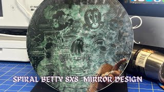 Let’s make a SPIRAL BETTY 8x8 MIRROR [upl. by Bello192]