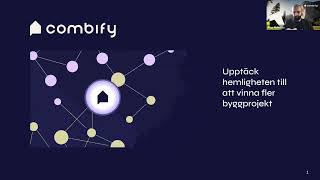 Upptäck hemligheten till att vinna fler byggprojekt Combify Webinar 12 Sep [upl. by Eed27]