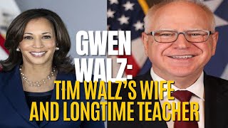 Gwen Walz Wife of VP Pick Tim Walz Is Also a Longtime Teacher [upl. by Owens]