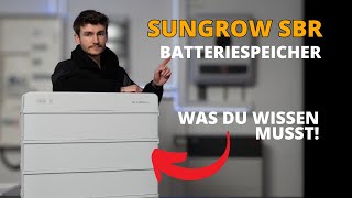 Sungrow SBR Speicher im Test  Lieferumfang App amp Erfahrungen [upl. by Alhahs]