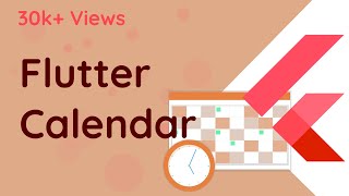 Flutter  Calendar  Displaying and Customizing Calendar [upl. by Akerahs]