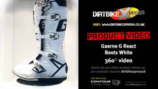 Gaerne G React White Boots [upl. by Buchalter]