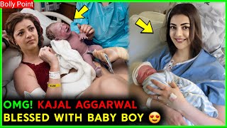 OMG  Kajal Agarwal Blessed With a Baby Boy  Kajal Aggarwal Pregnancy News [upl. by Condon]