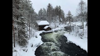 Best of Lapland 2019 Finland Ruka Kuusamo cinematic video with drone shots [upl. by Naquin374]