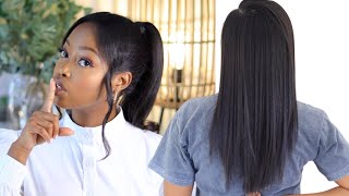 MY BEST KEPT RELAXED HAIR SECRETS FOR INSANE HAIR GROWTH SA YOUTUBER [upl. by Nosnek]