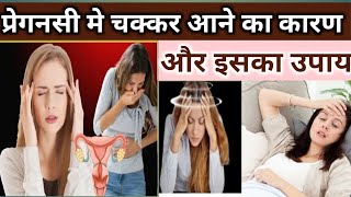 प्रेगनसी मे चक्कर आना।Pregnancy me Chakkar aneka Karan aur upay।Early Pregnancy Symptoms।Dizziness [upl. by Anibor17]