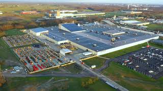 Corporate Manufacturing Drone Aerials interior amp exterior drone shots [upl. by Michey]