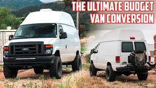 This cargo van conversion cost how much Crazy cheap option to a Sprinter van [upl. by Euqirat793]