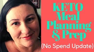 How to Meal Plan and Prep on a Budget for KETO  Batch Cooking Style No Spend Month Check In [upl. by Wiggins]