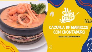 Cazuela de Mariscos con Chontaduro  La Sartén por el Mango  Teleantioquia [upl. by Lorrac]