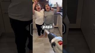 Ha mostrato ai suoi figli un nuovo trucco che ha trovato su tiktok😳 nouriskandar23tt [upl. by Sajet741]