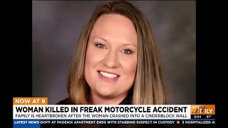 Family remembers woman killed in freak motorcycle accident in Laveen [upl. by Yllod]