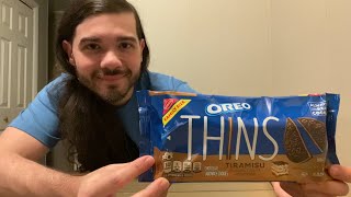 NEW Tiramisu Oreo Thins Review A Must Try [upl. by Jareb]