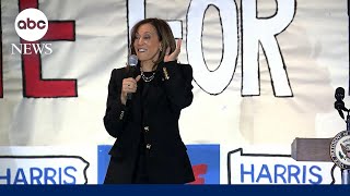 Kamala Harris begins final series of rallies in Pennsylvania ahead of Election Day [upl. by Hamann]