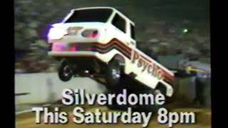 1985 Monster Trucks Silverdome Commercial [upl. by Valenza391]