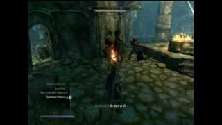 Skyrim  Get Malkoran as a follower amp infinite instant money [upl. by Dynah]