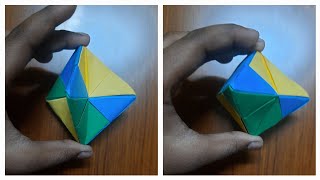 origami hexahedron [upl. by Tippets]