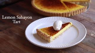 Lemon Sabayon Tart [upl. by Ulphi]