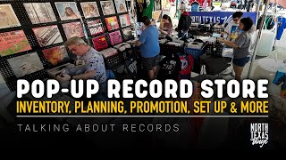 How To Sell Vinyl Records At A Local Festival  Talking About Records [upl. by Myron]