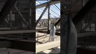 Cementitious Coating fireproofing [upl. by Enoyrt]