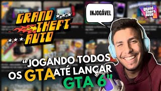 JOGANDO TODOS OS GTA ATÉ LANÇAR GTA 6  Jogando GTA 1 pela PRIMEIRA VEZ [upl. by Esidarap]