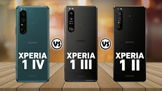 Xperia 1 IV Vs Xperia 1 III Vs Xperia 1 II  Sony Xperia 1 mark IV [upl. by Friedland]