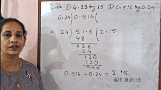 Multiplication And Division Of Decimals How To Multiply And Divide Decimals [upl. by Simonette]