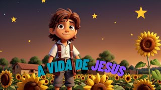 História bíblica para CRIANÇAS  a vida de JESUS l bíblia infantil [upl. by Asiulairam243]