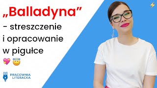 Balladynaquot J Słowacki  streszczenie i opracowanie w pigułce matura2023 [upl. by Neomah]