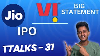 Jio Sudden Move to Make Plans Expensive IPO and Big Statement from Vi  TTalks 31 [upl. by Stokes]