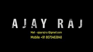 Portfolio 2024  AJAY RAJ [upl. by Luby52]