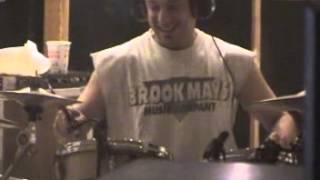 Mike Mangini  Annihilator  Studio Drums Session [upl. by Aciretehs]