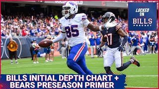 Buffalo Bills release initial 2024 depth chart  top storylines in preseason opener vs Chicago Bears [upl. by Faustena668]