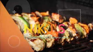 Greek Grilled Chicken kabobs with Tzatziki Sauce  Nikkis Modern Mediterranean [upl. by Nancie]