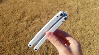 Squiddy Balisong Trainer Flips [upl. by Hoeve]