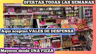 🤪MAYOREO desde UN producto  Puedes pagar SKINCARE y COSMÉTICOS con VALES DE DESPENSA  Centro CDMX [upl. by Noimad899]