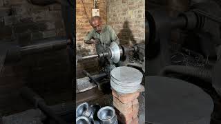 Metal Master Witnessing the Art of Aluminium Cookware Making silversmithing handcrafted shorts [upl. by Lipsey]