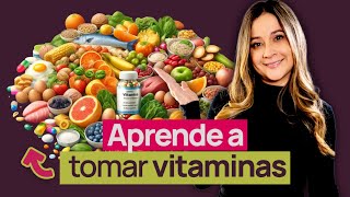 💊 Cómo tomar vitaminas correctamente para evitar daños 🤔 [upl. by Tilden]