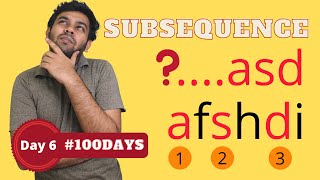 Amazon Zoho Accolite Interview Question  check subsequence 100DaysOfCode  code io  English [upl. by Illom738]