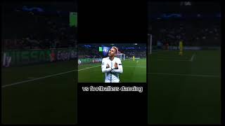 tiktokers dancing vs footballers dancing [upl. by Solita]